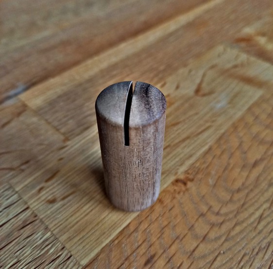 Bobbin Kopf Nuss Holz Gewinde passend für M5 oder BSF 3/16  